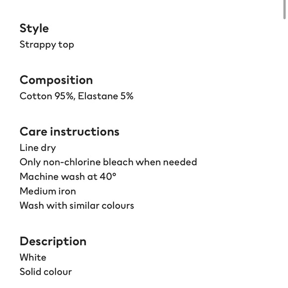 H&M strappy top - Picture 14 of 16